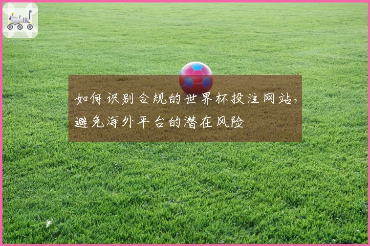 如何识别合规的世界杯投注网站，避免海外平台的潜在风险